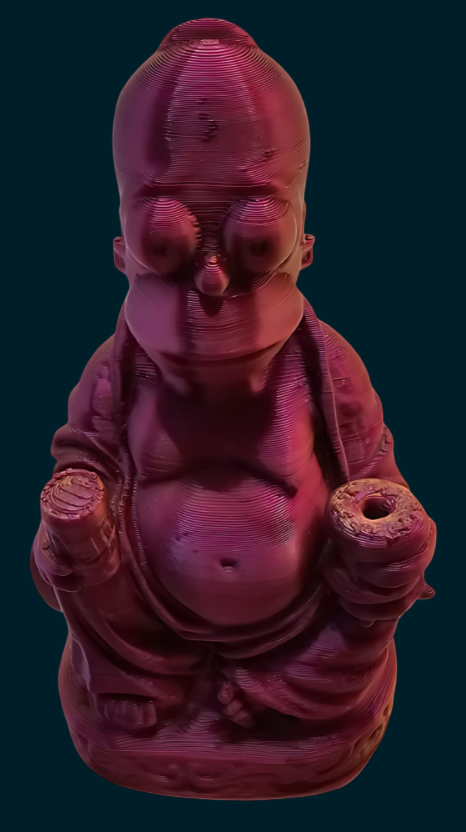 Homer Simpson Buddha
